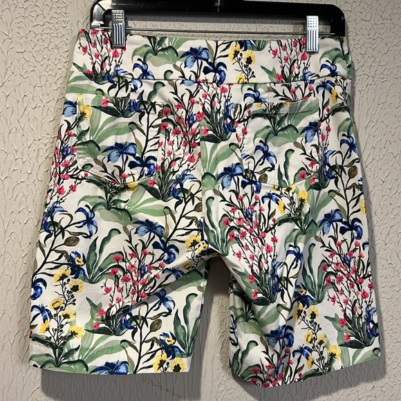 J. McLaughlin Masie Gardenside pull on Bermuda shorts size 10 - Picture 7 of 11
